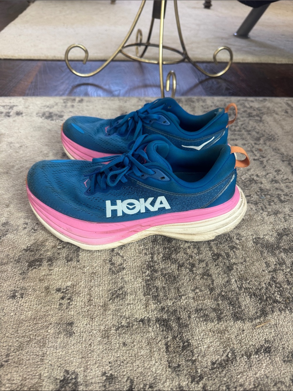 Hoka women’s running shoes size 8 WIDE